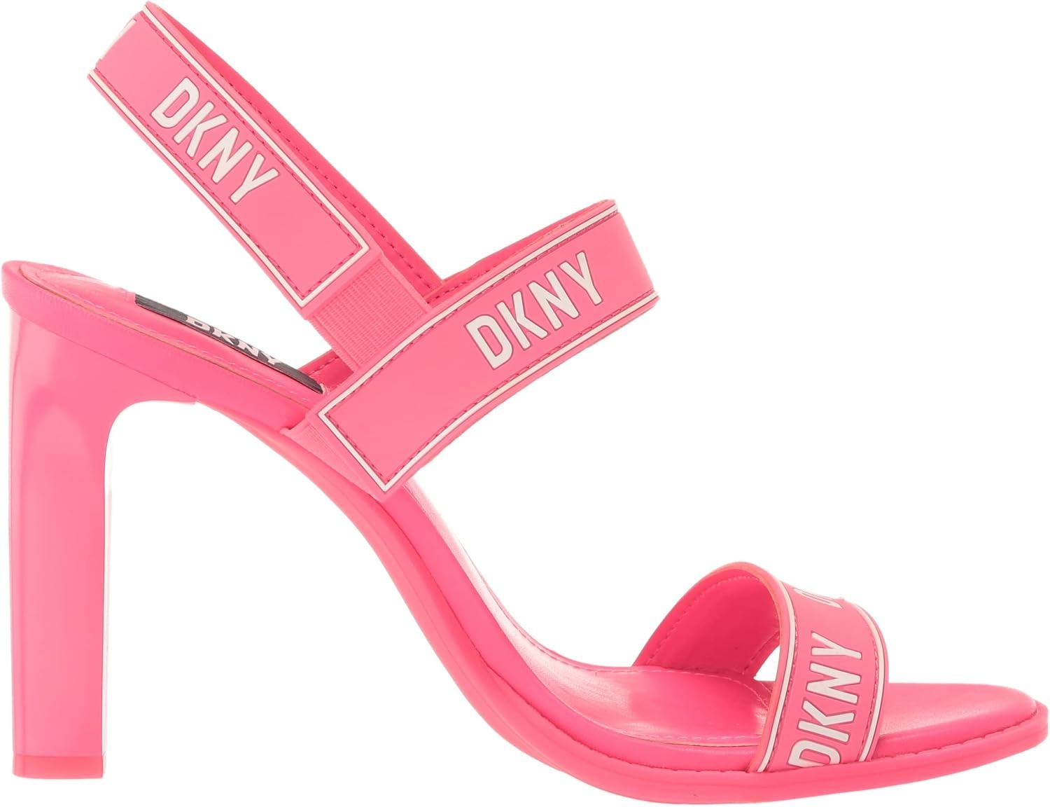 image:imageDKNY Womens Essential CAIMid Open Toe Fashion Pump Heel Sandal HeeledFuschiaWht