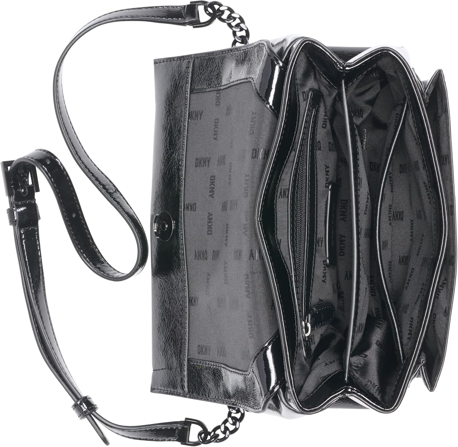 image:imageDKNY Womens Evie Shoulder BagBlackBlack