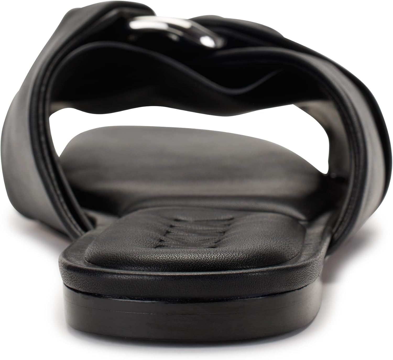 image:imageDKNY Womens Flat Flat SandalBlackNickel