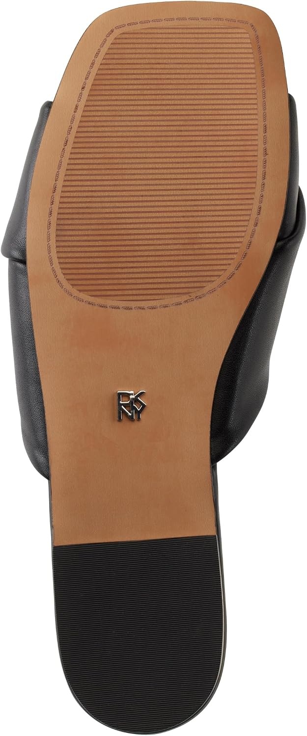 image:imageDKNY Womens Flat Flat SandalBlackNickel