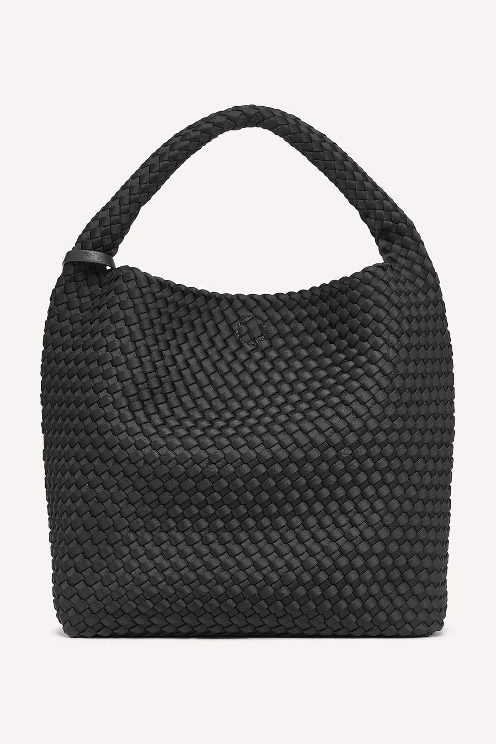 image:imageDKNY Womens Giselle Nylon Tote BagBlackSilver