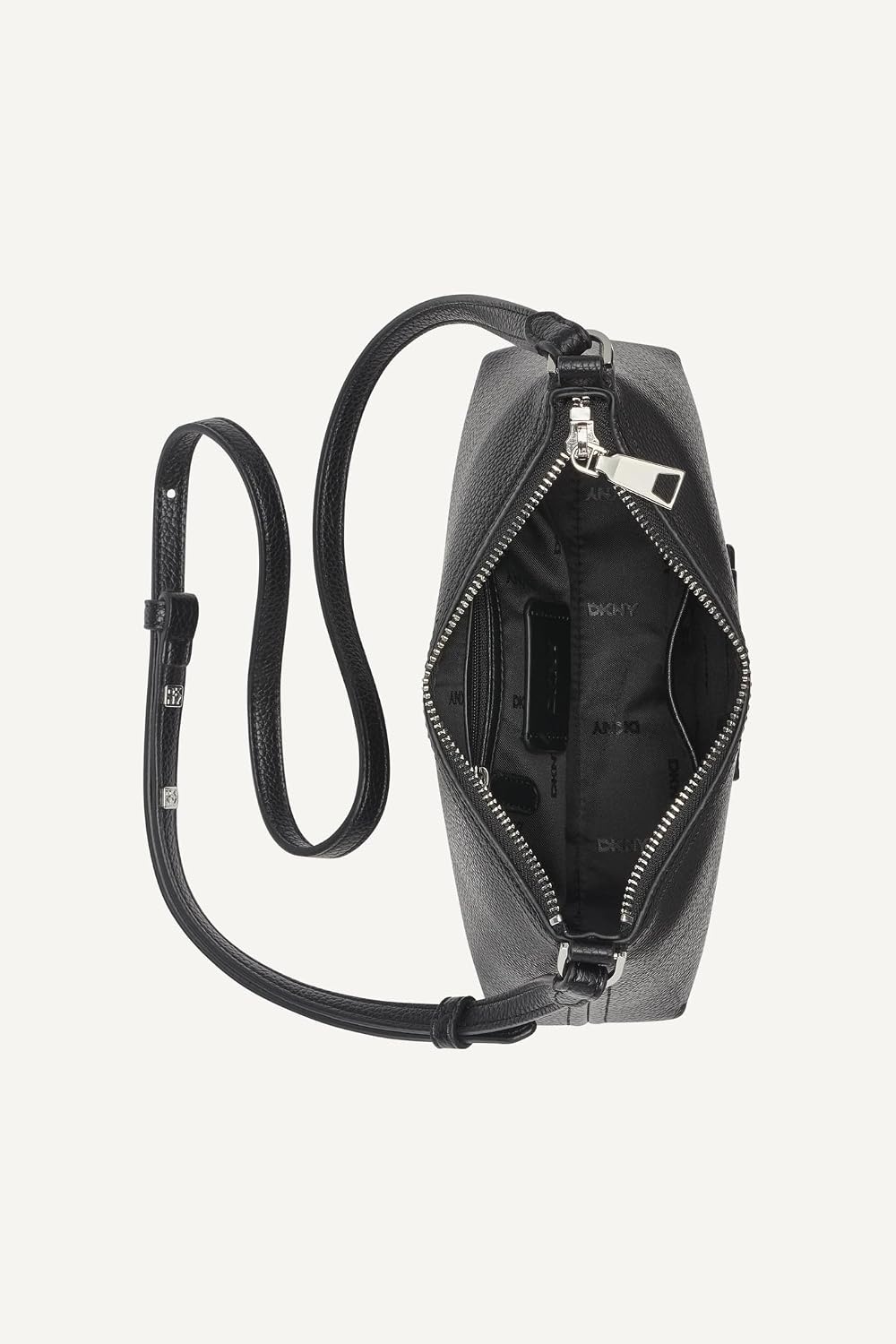 image:imageDKNY Womens Glee CrossbodyBlackSilver