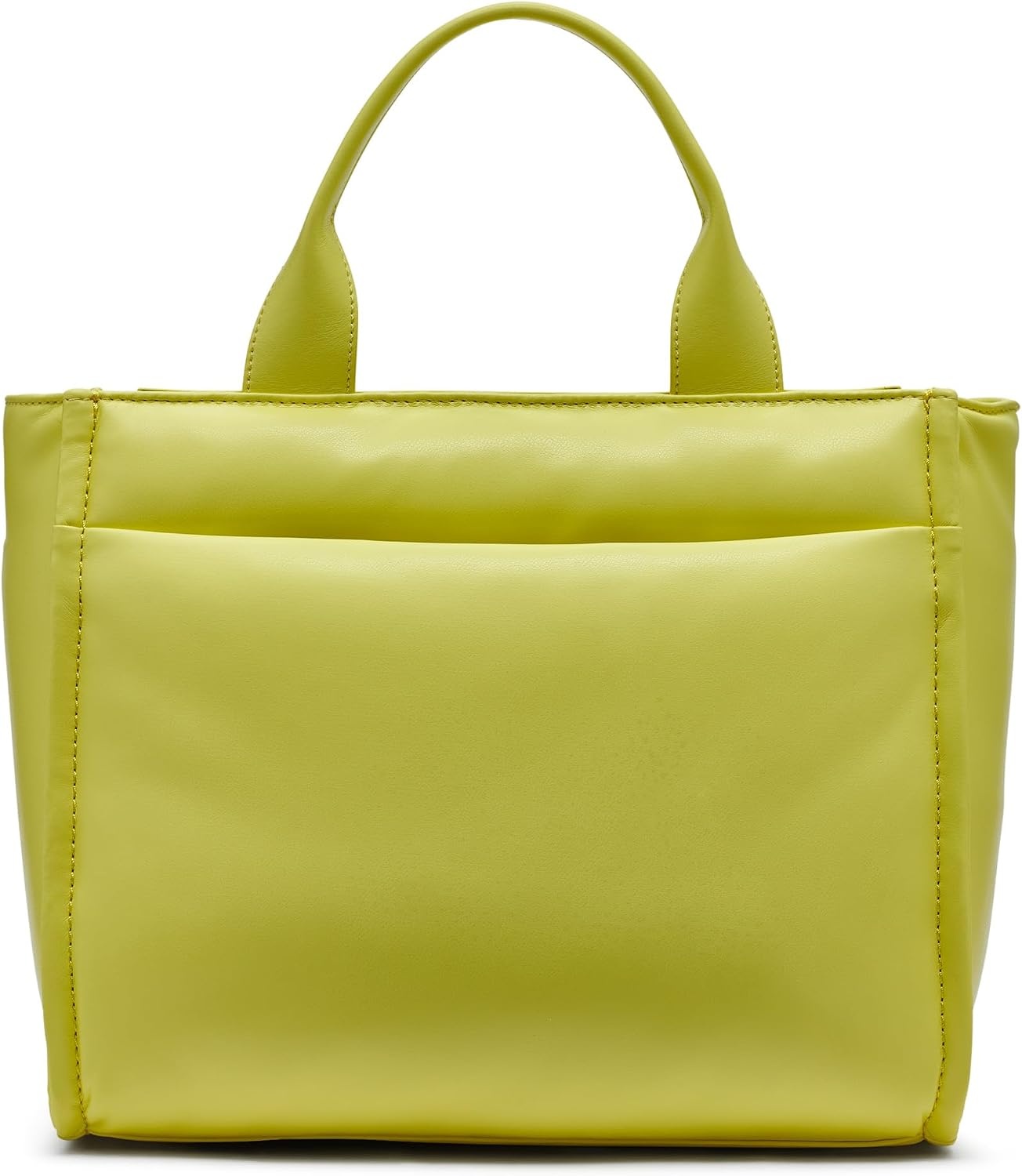 image:imageDKNY Womens Hadlee Medium Faux Leather ToteAcid Yellow