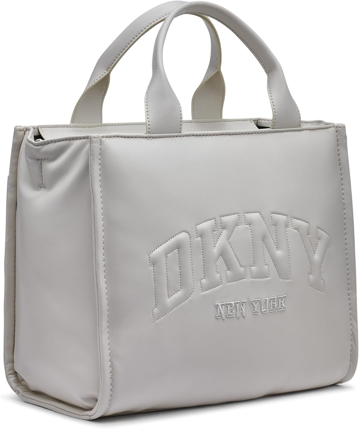image:imageDKNY Womens Hadlee Medium Faux Leather TotePebble