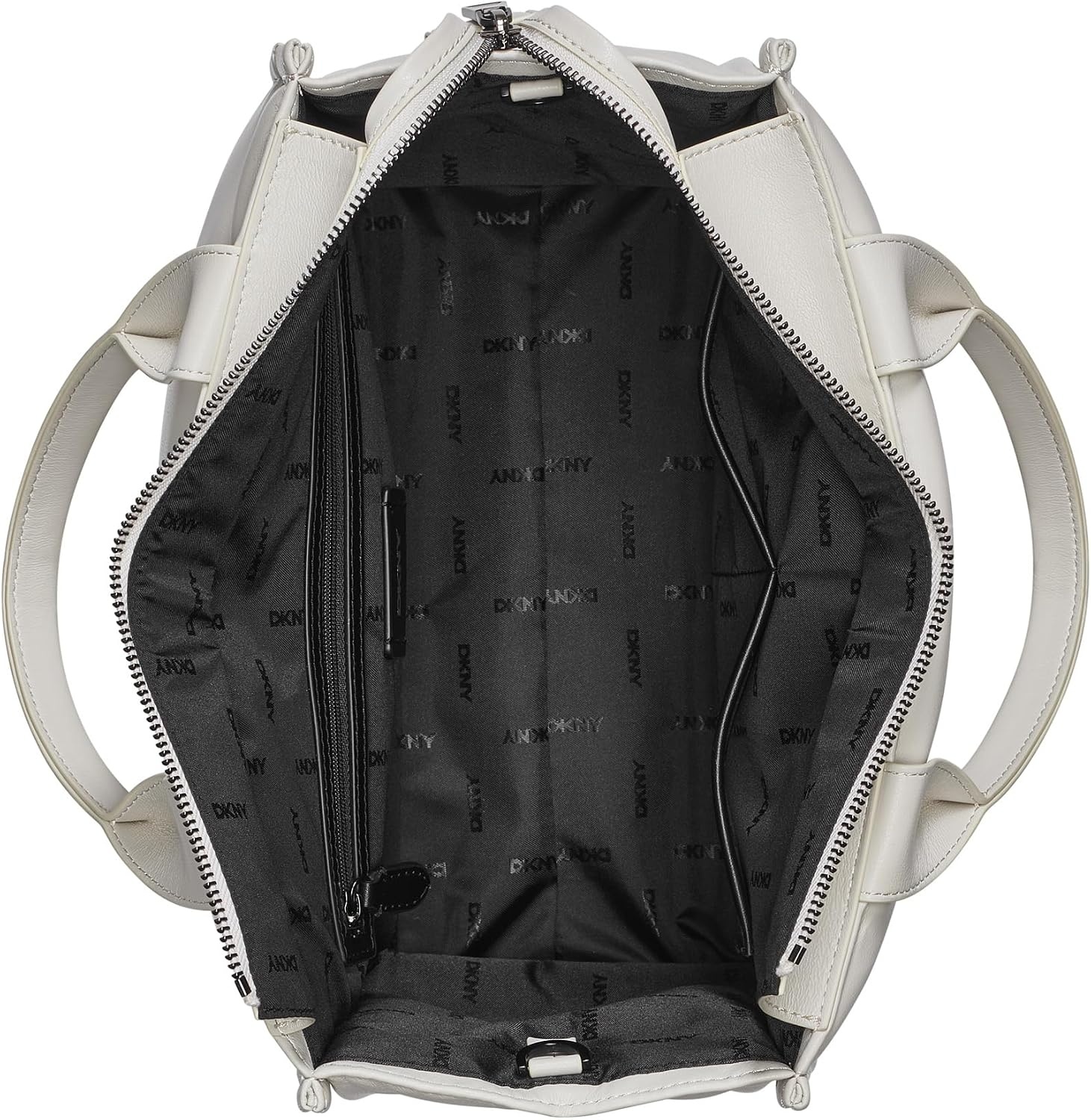 image:imageDKNY Womens Hadlee Medium Faux Leather TotePebble