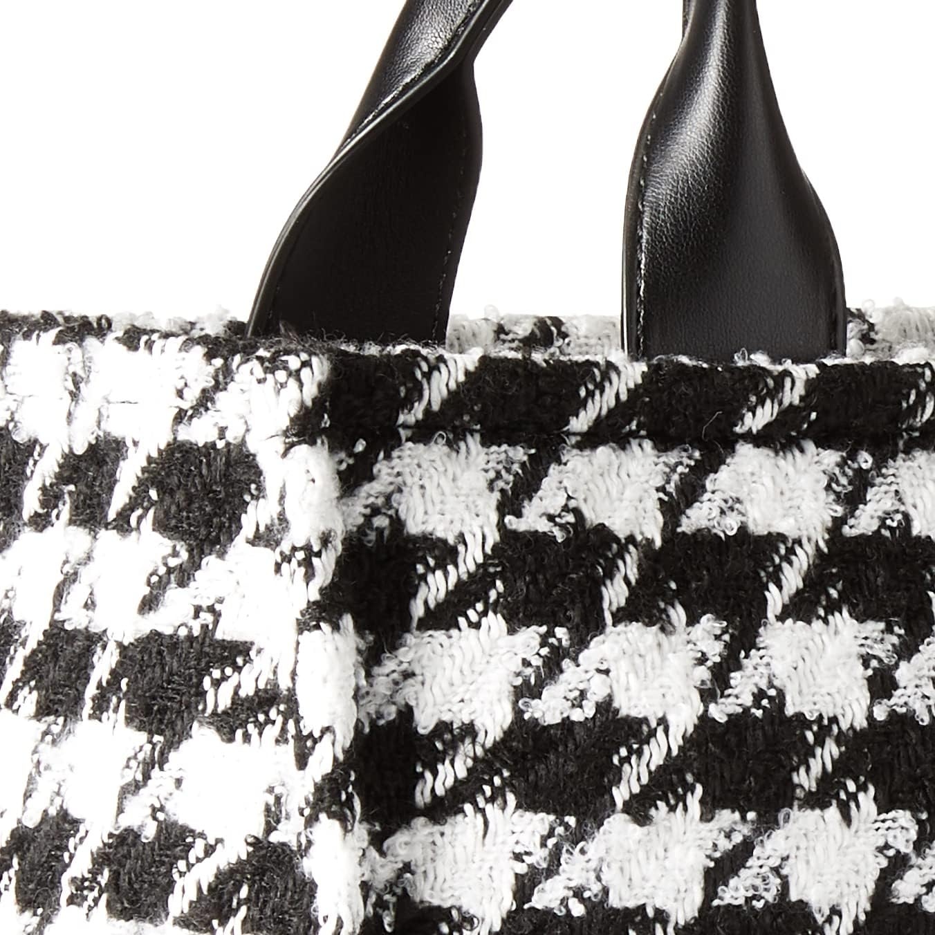 image:imageDKNY Womens Hadlee Medium ToteBlackWhite Combo Legacy