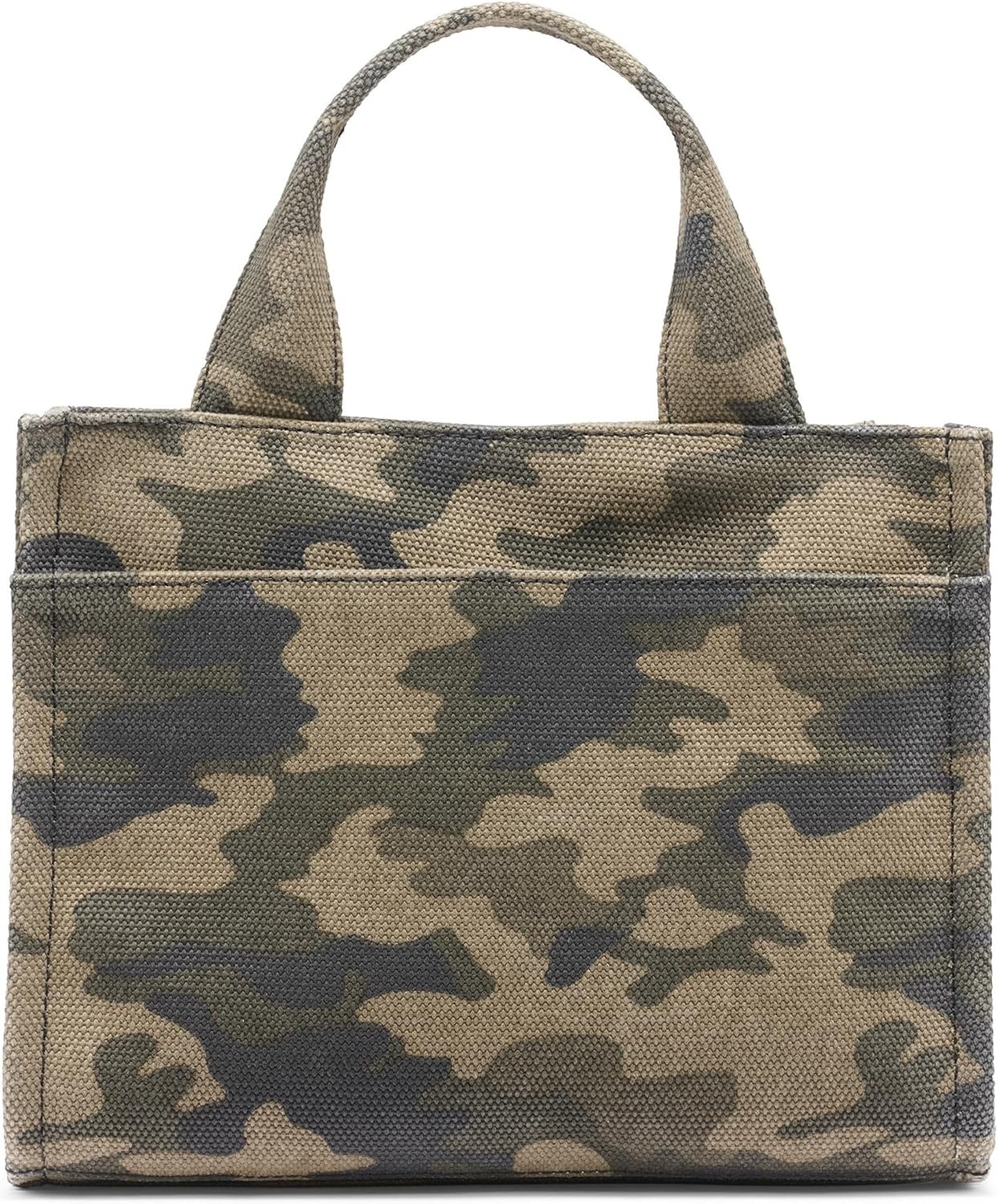 image:imageDKNY Womens Hadlee Small Canvas ToteCamouflage