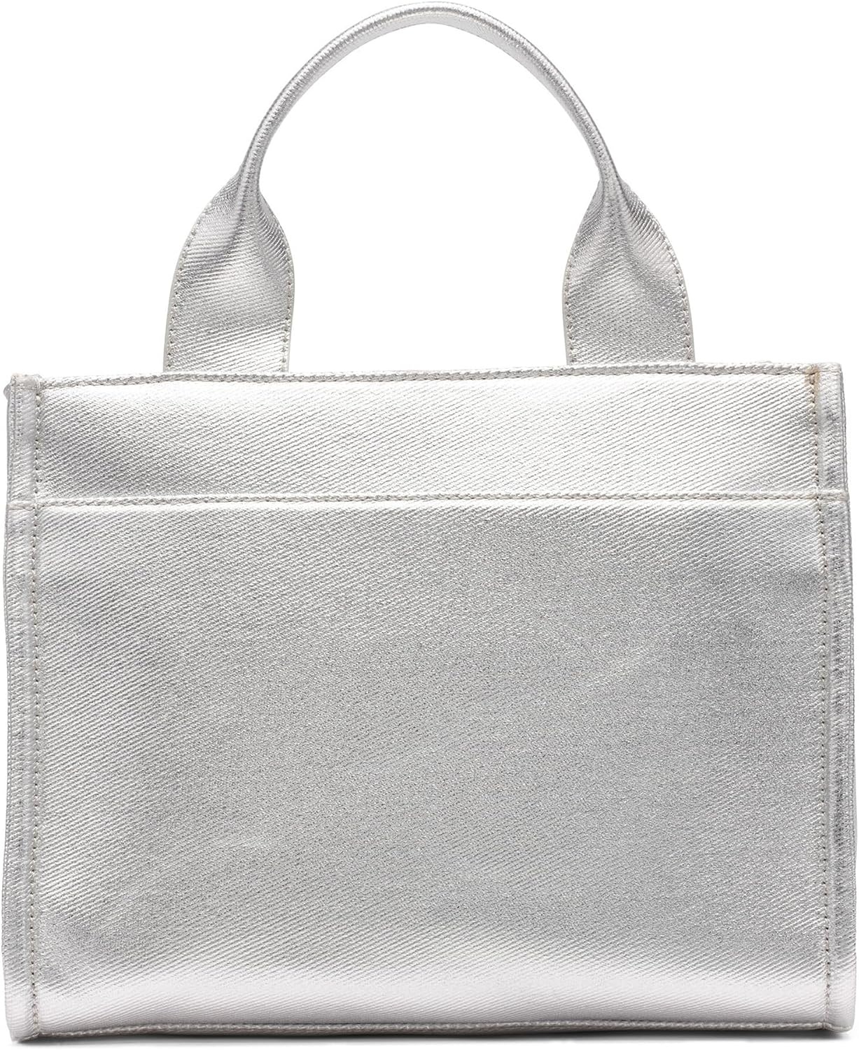 image:imageDKNY Womens Hadlee Small Canvas ToteSilver