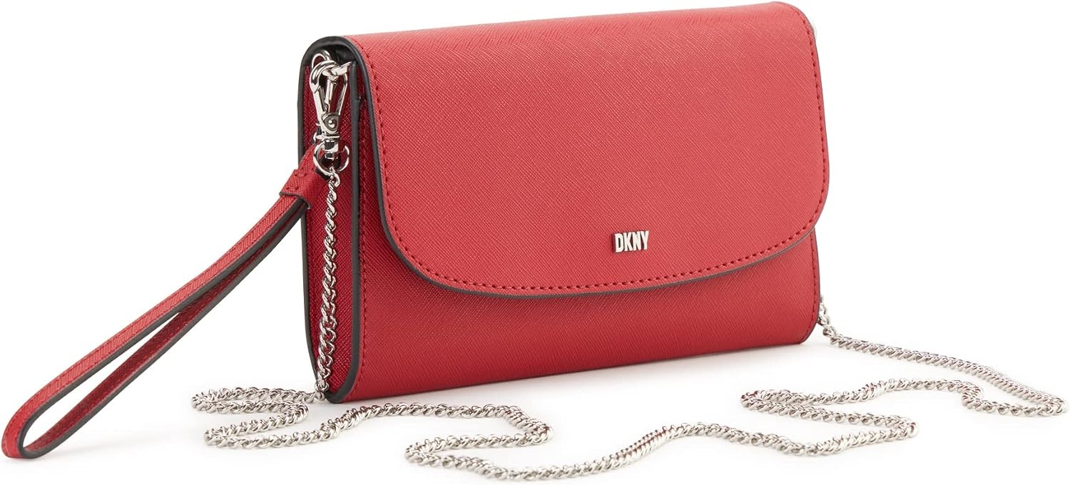 image:imageDKNY Womens HandbagsBright RedSilver