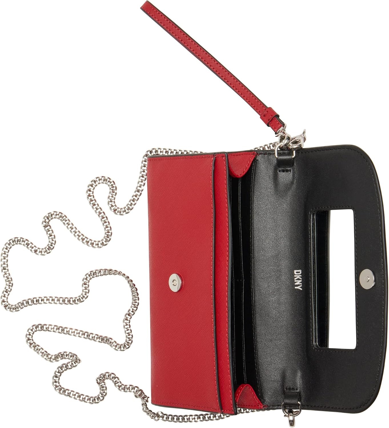 image:imageDKNY Womens HandbagsBright RedSilver