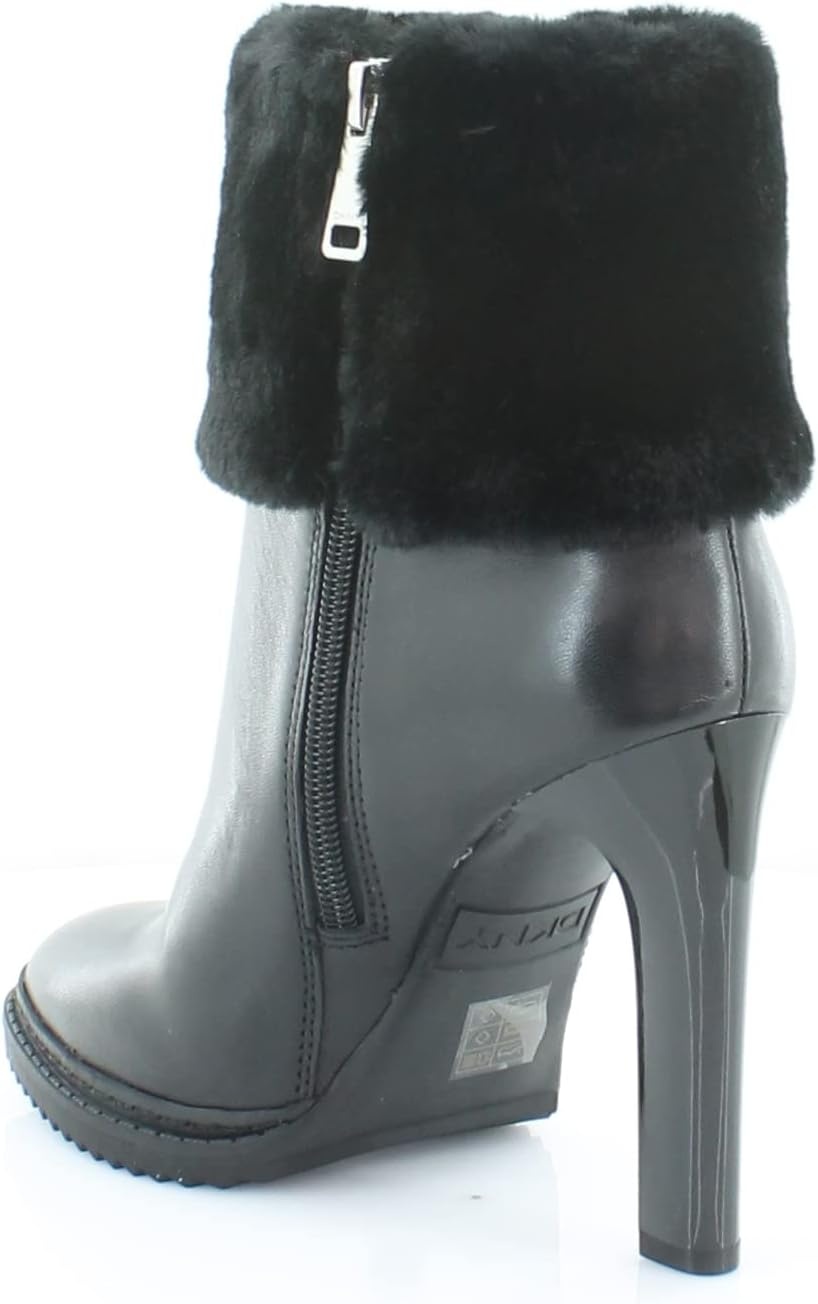 image:imageDKNY Womens High Heel Ankle BootBlack Leather Sonya