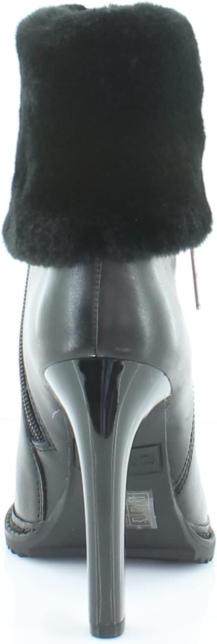 image:imageDKNY Womens High Heel Ankle BootBlack Leather Sonya
