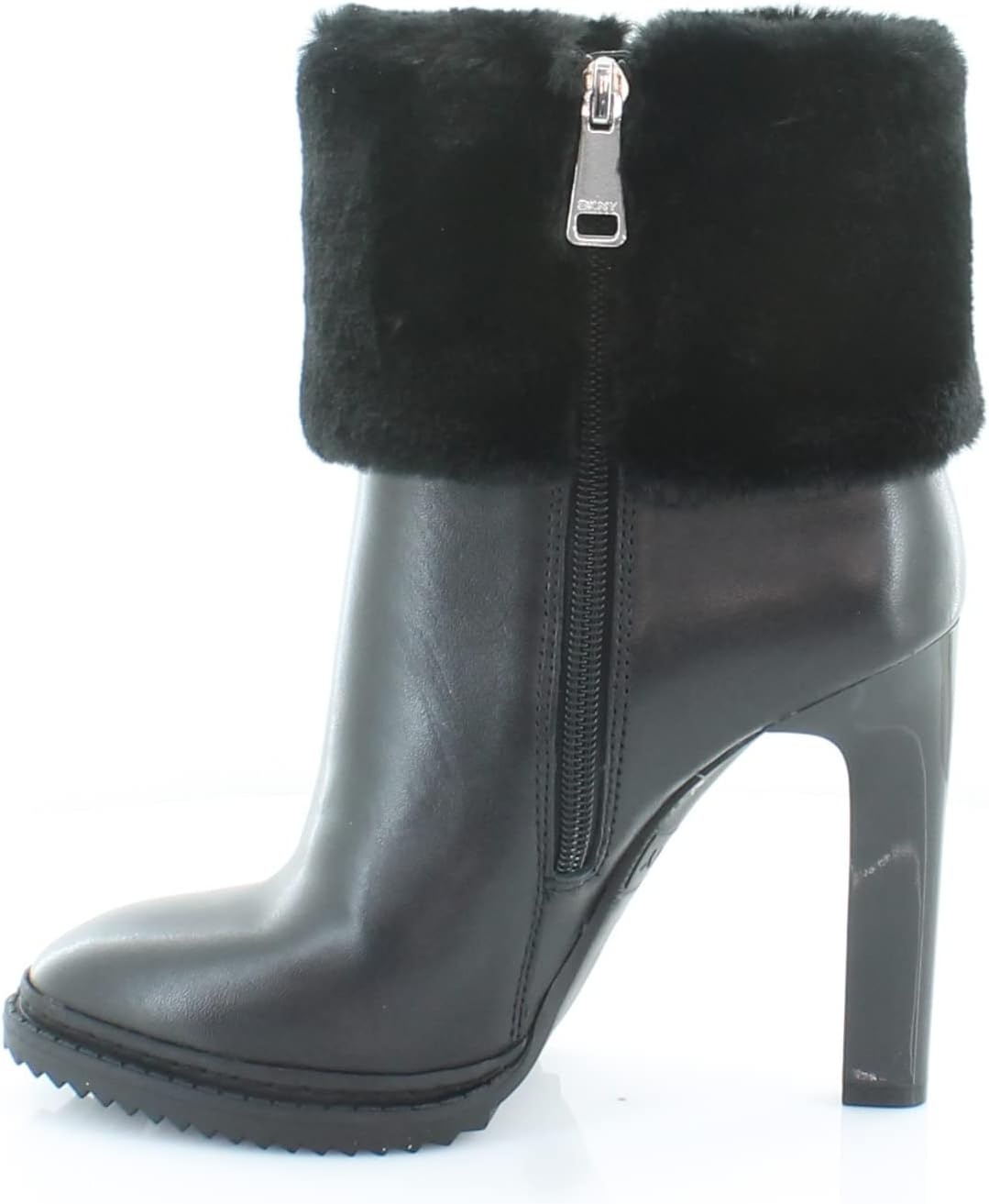 image:imageDKNY Womens High Heel Ankle BootBlack Leather Sonya