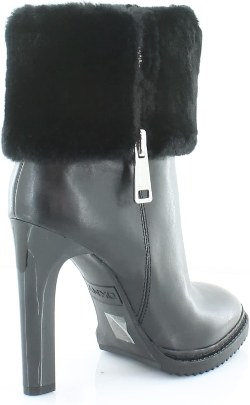 image:imageDKNY Womens High Heel Ankle BootBlack Leather Sonya
