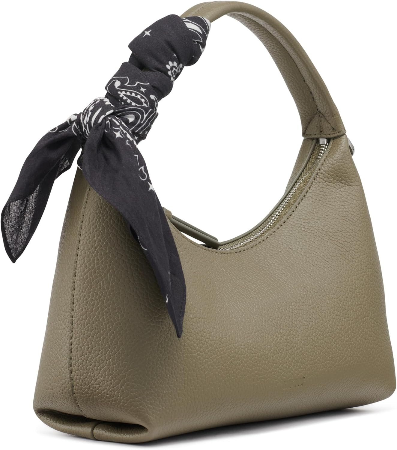 image:imageDKNY Womens Imma Crossbody Bag With Logo Keychain and Tie ScarfUtility Green