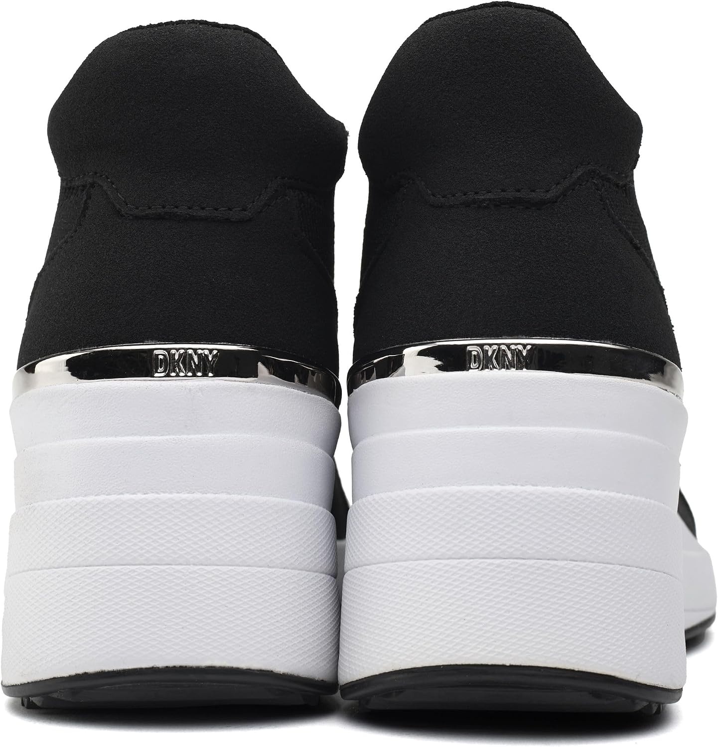 image:imageDKNY Womens Kasia Everyday Lace Up Wedge SneakerBlack