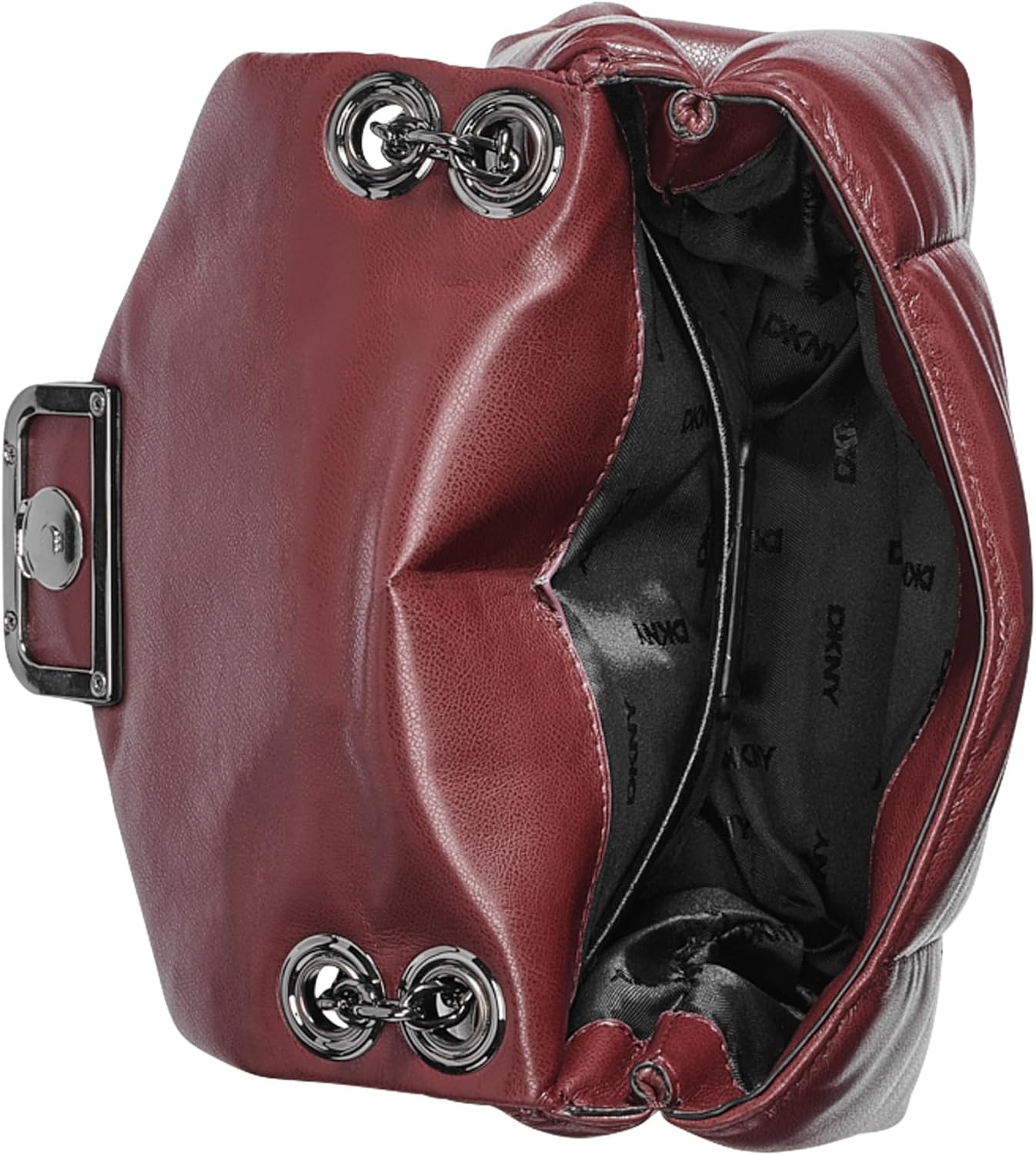 image:imageDKNY Womens Kaya Shoulder BagBlackBold Black