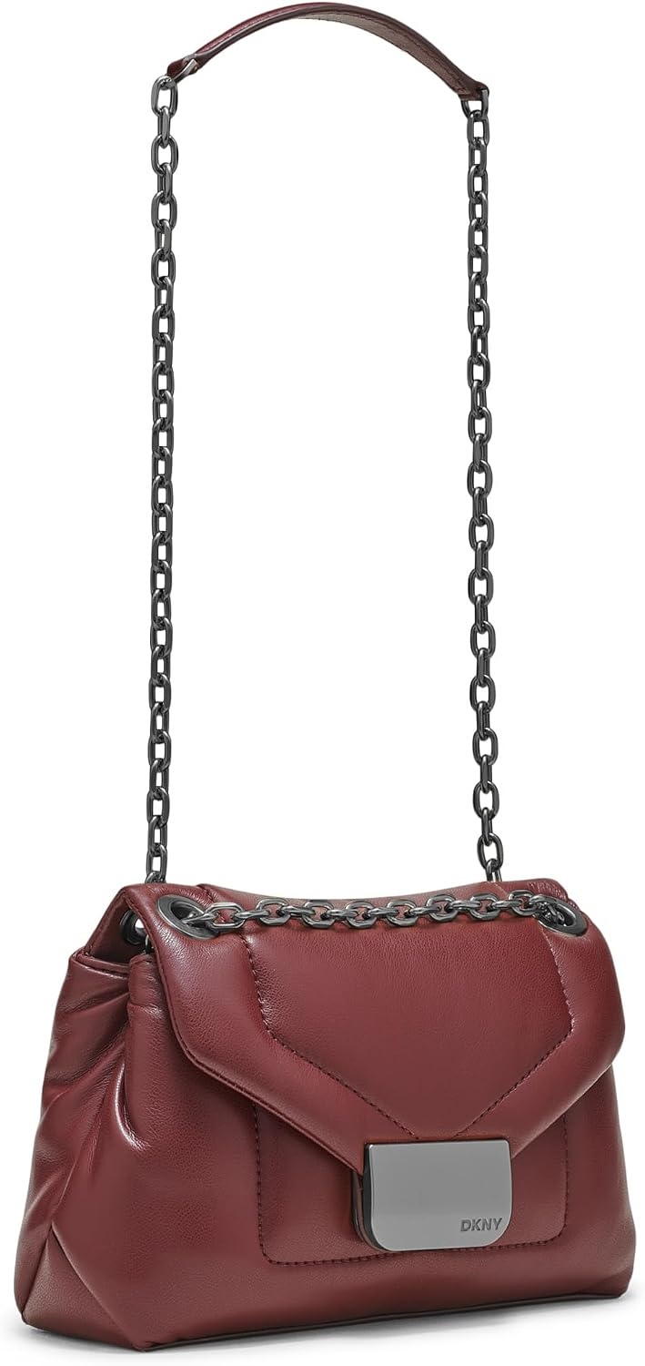 image:imageDKNY Womens Kaya Shoulder BagBlackBold Black