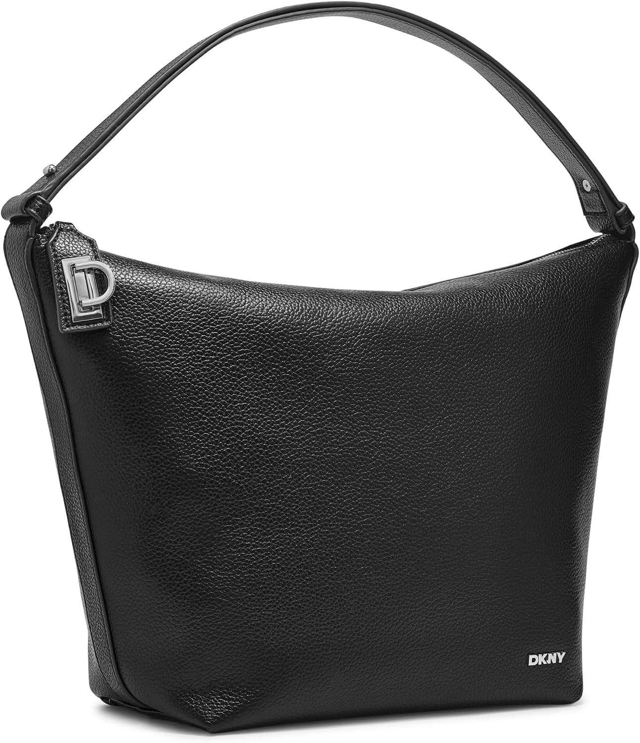 image:imageDKNY Womens Lena Hobo BagBlackSilver