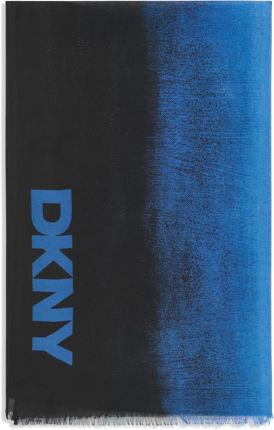 image:imageDKNY Womens Lightweight Printed Oversized Pashmina ScarfCornflower Blue
