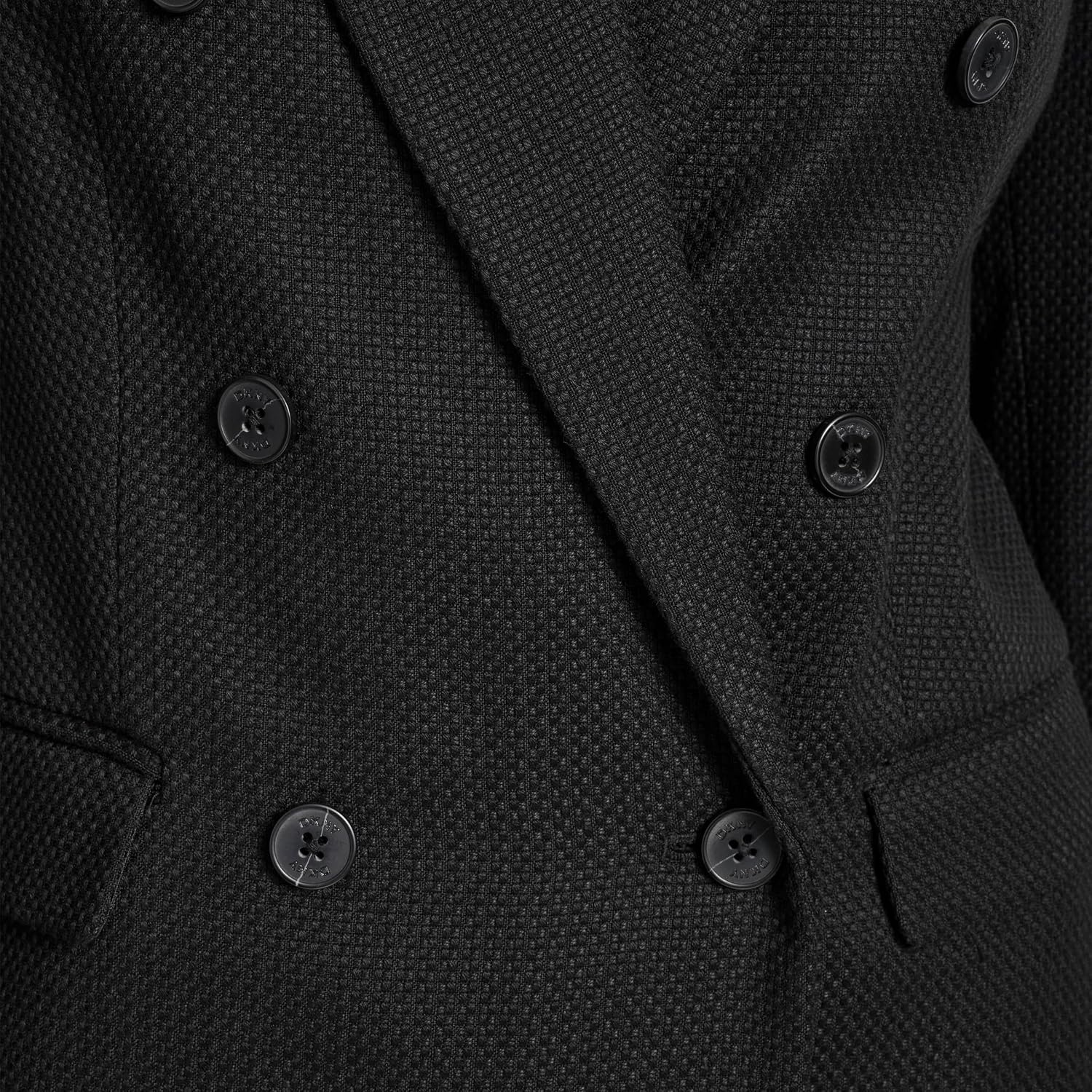 image:imageDKNY Womens Long Sleeve Collared Blazer JacketBlack