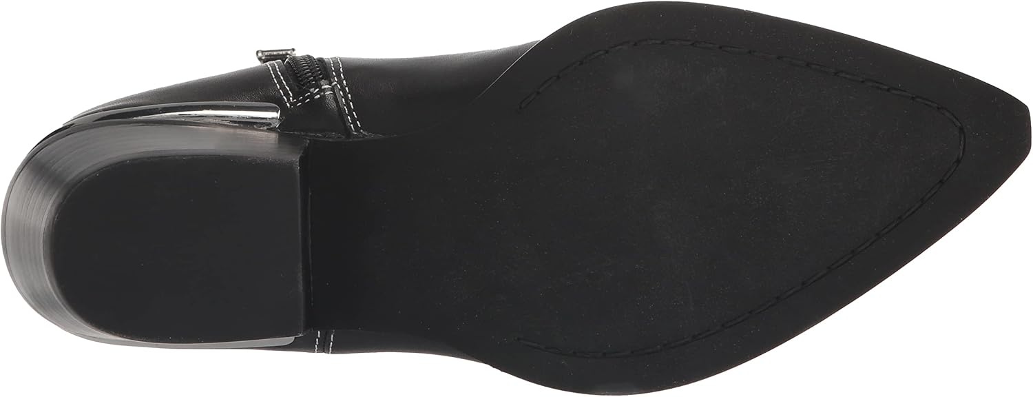 image:imageDKNY Womens Lukas Cowboy BootiesBlackWhite