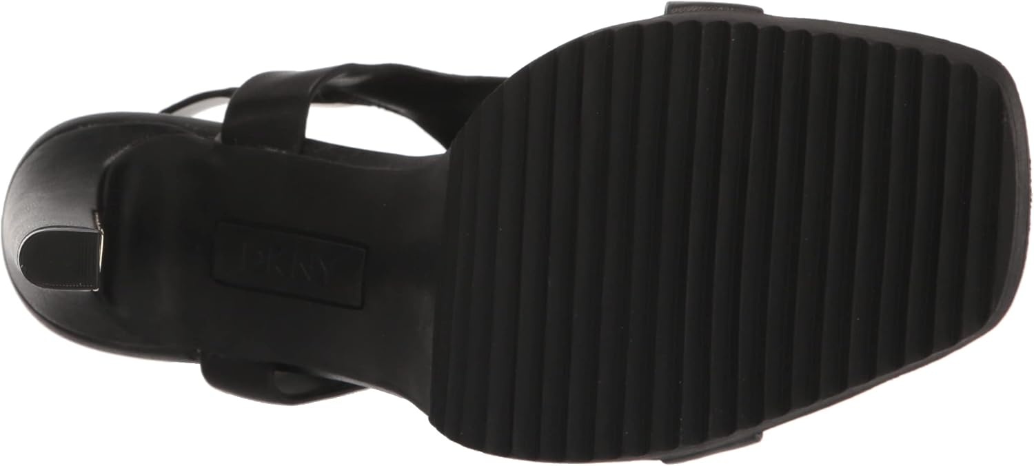 image:imageDKNY Womens Mabel Evening Strappy Dress HeelBlack