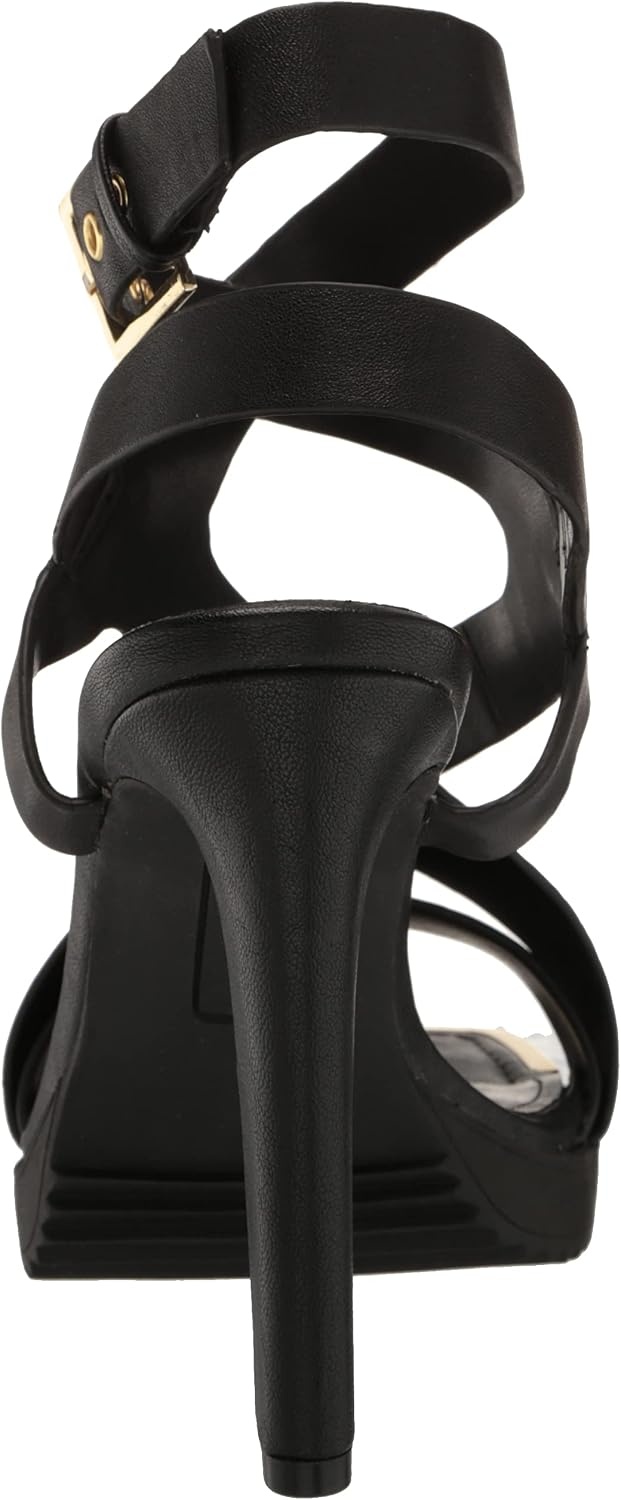 image:imageDKNY Womens Mabel Evening Strappy Dress HeelBlack