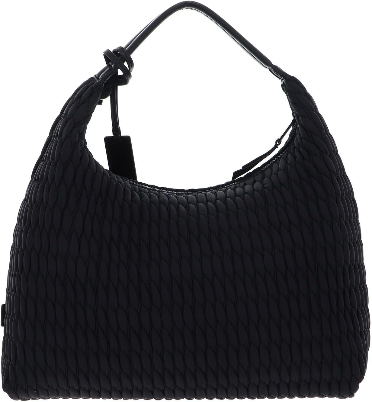 image:imageDKNY Womens Mack Nylon Large Hobo BagBlackBlack