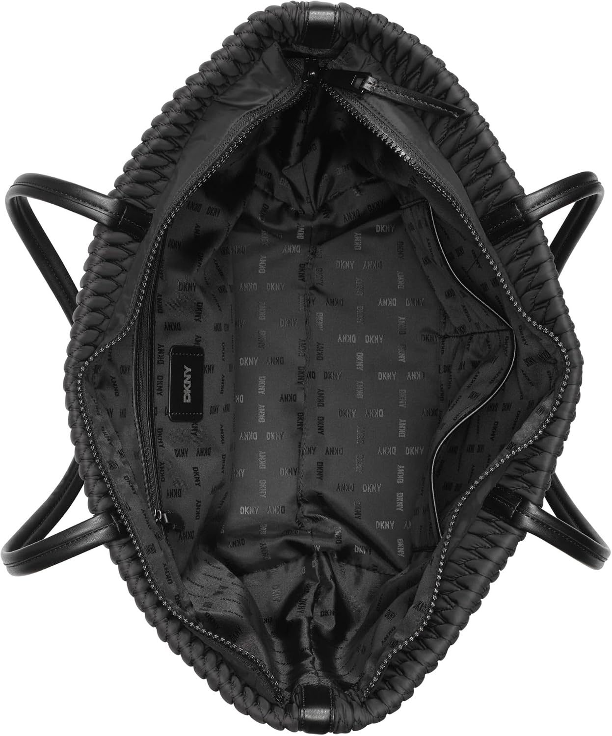 image:imageDKNY Womens Mack Nylon Large Tote BagBlackBlack