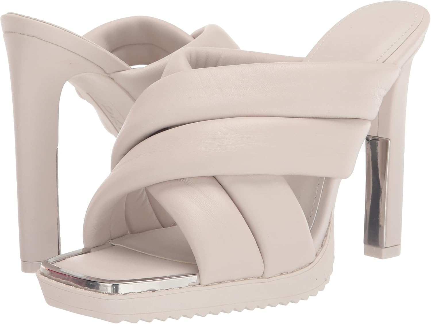 image:imageDKNY Womens Madena Cross Strap HeelBeige