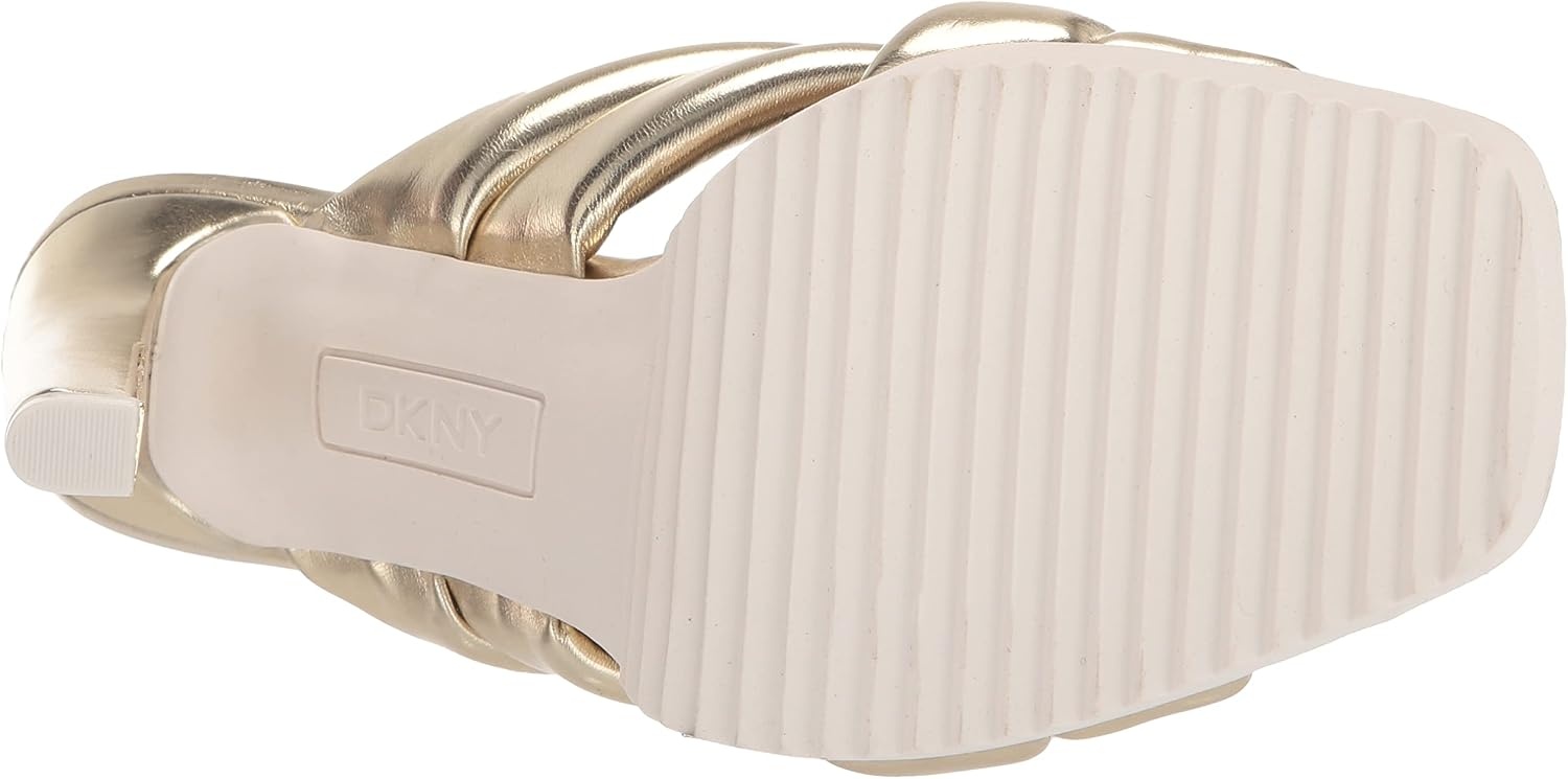 image:imageDKNY Womens Madena Cross Strap HeelGold