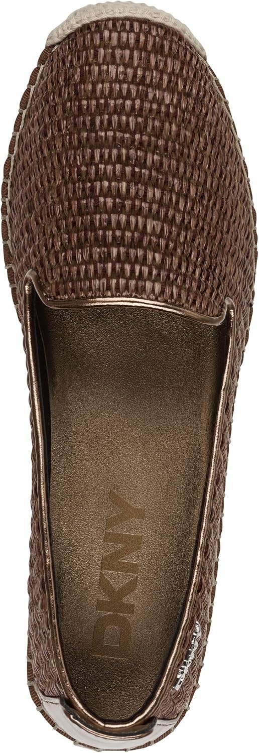 image:imageDKNY Womens Mallandra Espadrille Closed Toe SandalBrownBronze