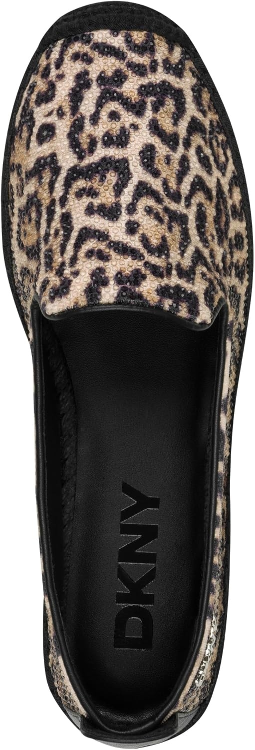 image:imageDKNY Womens Mallandra Espadrille Closed Toe SandalLeopard Print