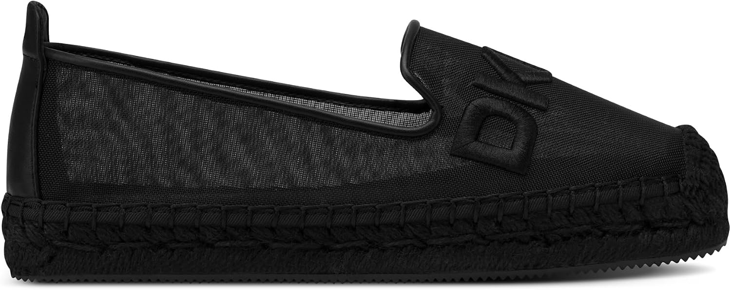 image:imageDKNY Womens Mallandra Espadrille Closed Toe SandalMesh Black