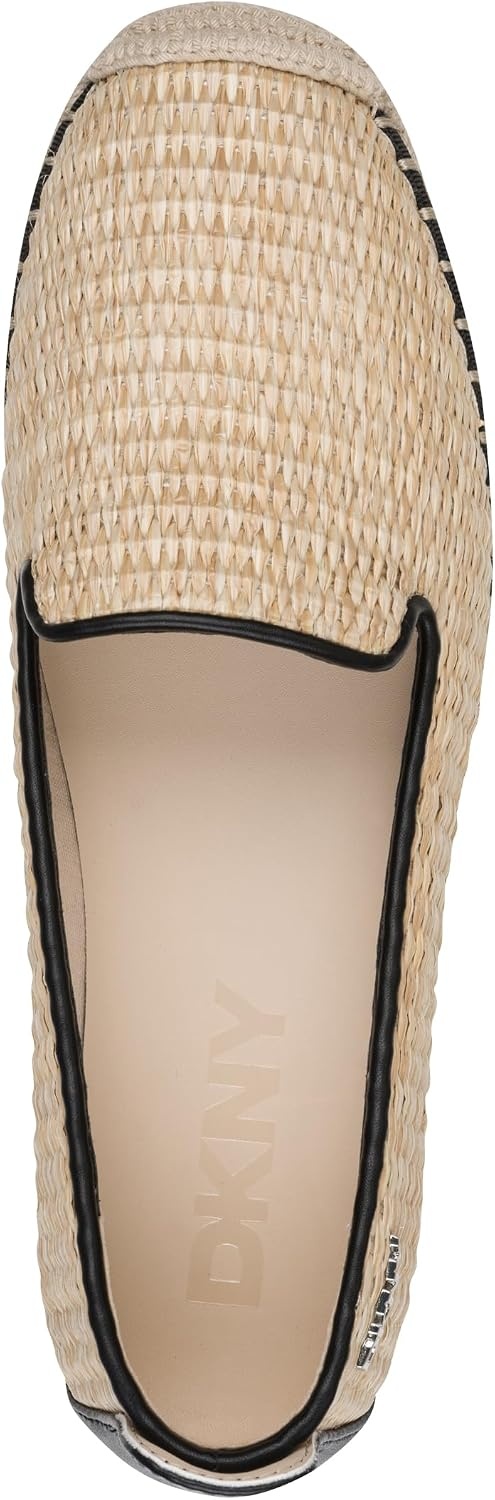 image:imageDKNY Womens Mallandra Espadrille Closed Toe SandalNatural Raffia