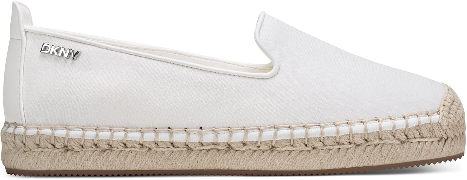 image:imageDKNY Womens Mallandra Espadrille Closed Toe SandalWhite