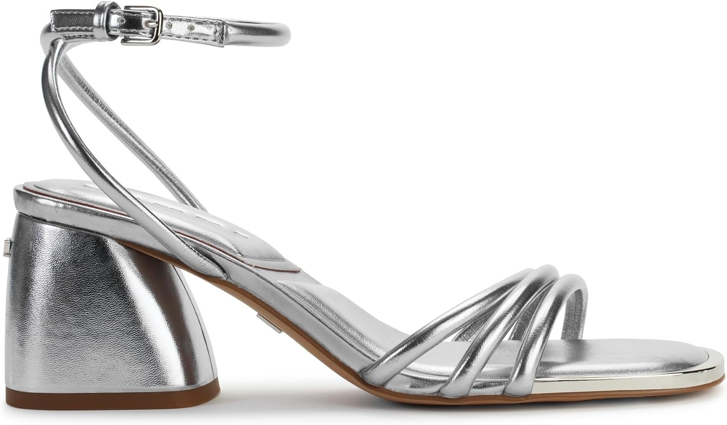 image:imageDKNY Womens Mid Ankle Dress SandalSilver