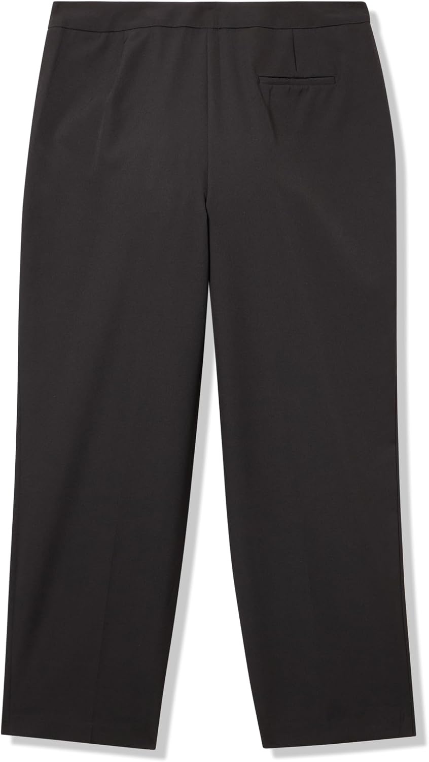 image:imageDKNY Womens Mid Rise Zipper Pant with PocketsBlack