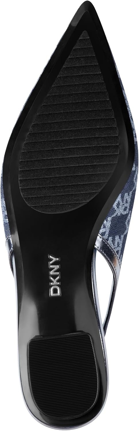 image:imageDKNY Womens Millbury Slingback Pointed Toe Ballet FlatPeriwinkle