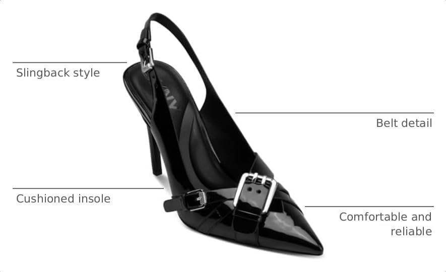 image:imageDKNY Womens Modeste Slingback PumpsBlack