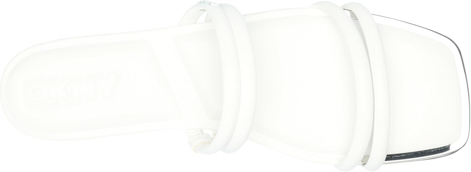 image:imageDKNY Womens Multi Band Flat SandalBright White
