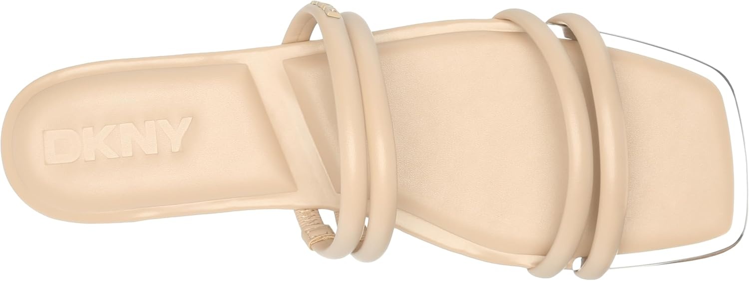 image:imageDKNY Womens Multi Band Flat SandalLight Taupe