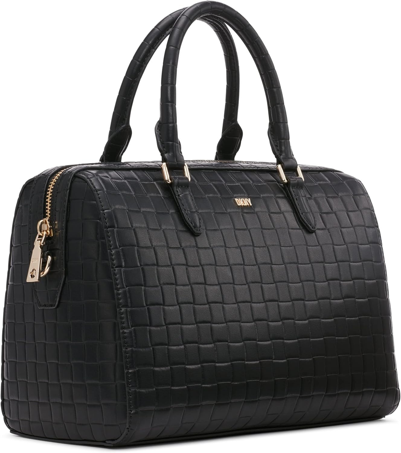 image:imageDKNY Womens Paige Medium DuffleBlackGold