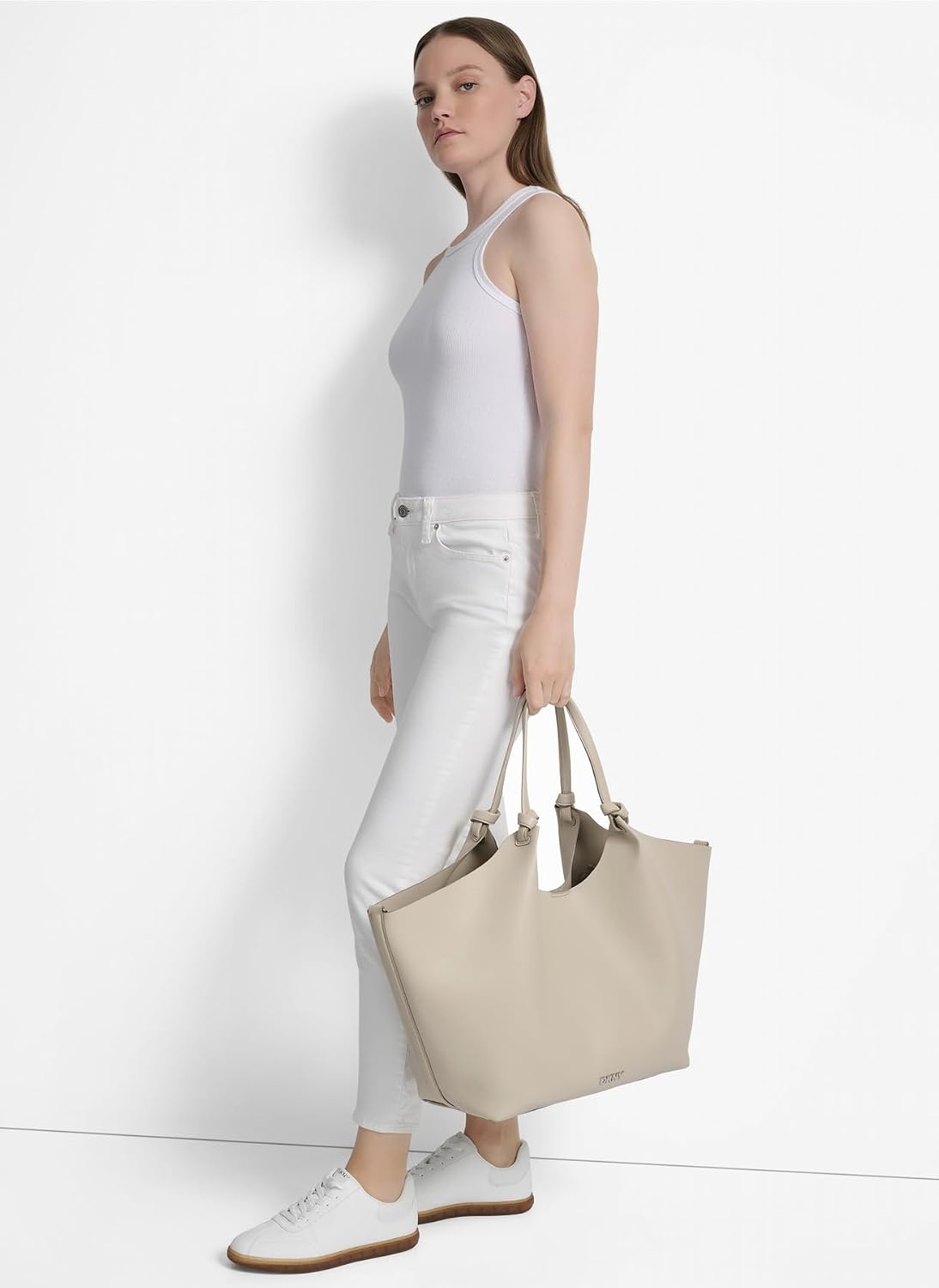image:imageDKNY Womens Paula Large Tote BagLight Taupe
