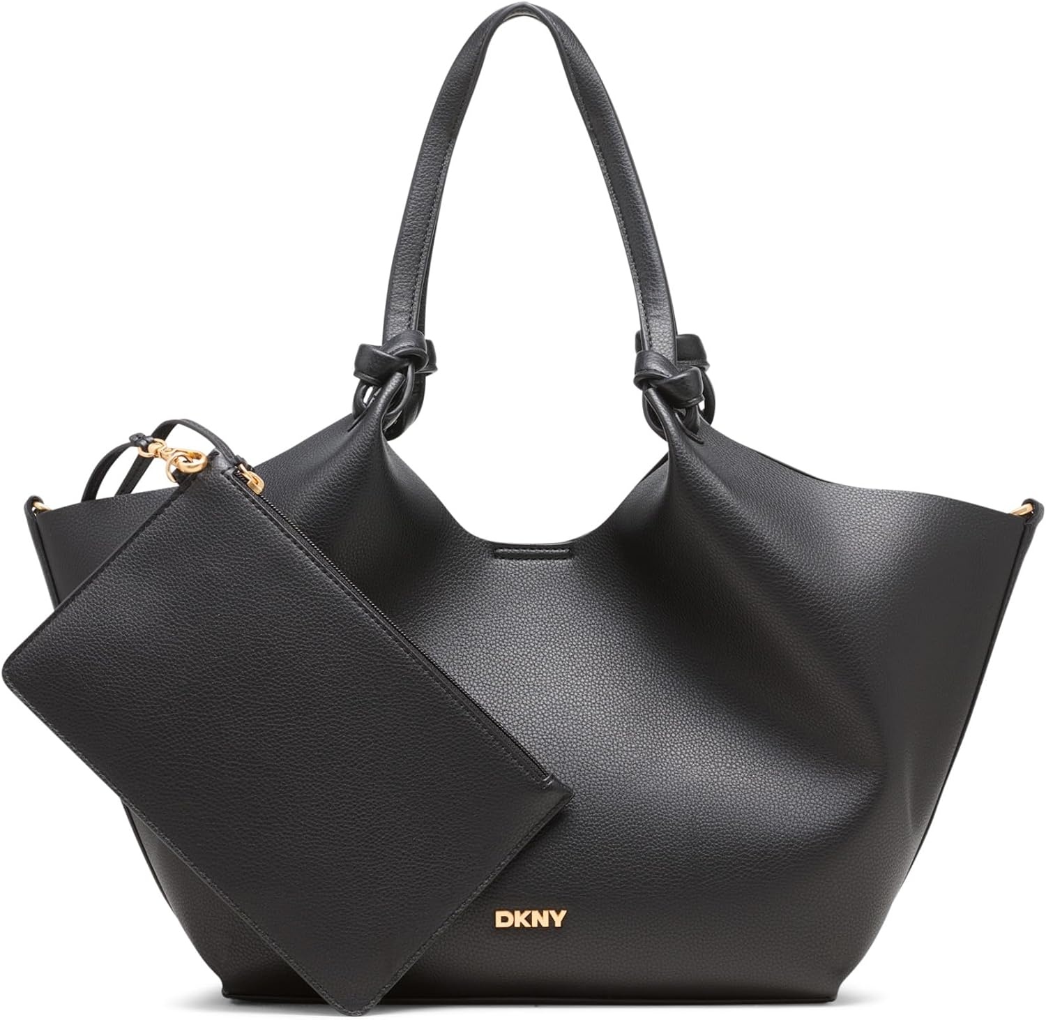 image:imageDKNY Womens Paula Medium Tote BagBlackGold
