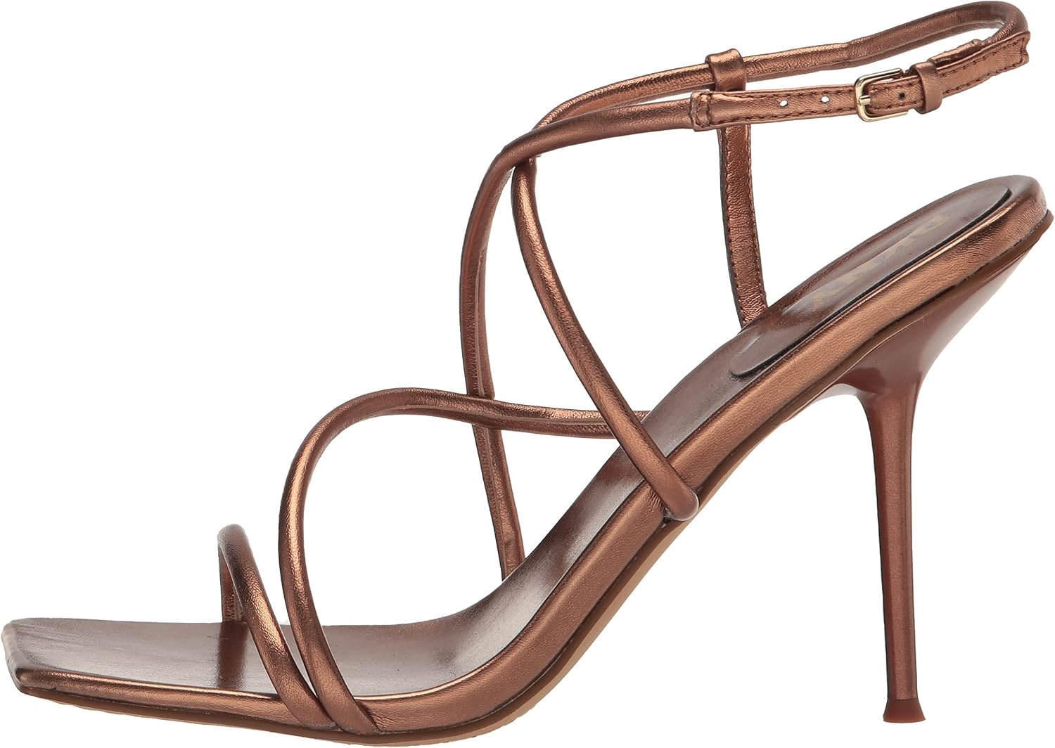 image:imageDKNY Womens Reia Strappy Slingback Dress HeelCopper