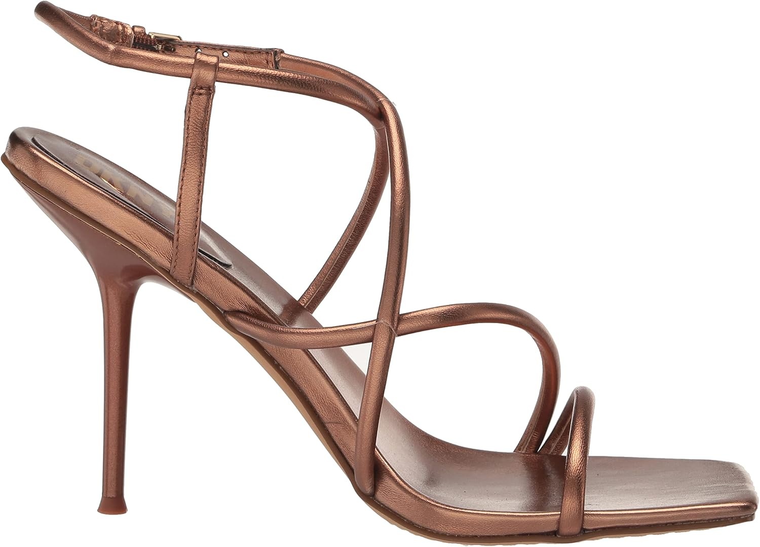 image:imageDKNY Womens Reia Strappy Slingback Dress HeelCopper