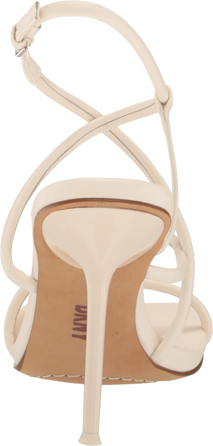 image:imageDKNY Womens Reia Strappy Slingback Dress HeelEgg Nog