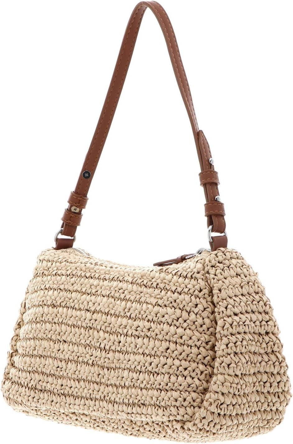 image:imageDKNY Womens Remy Shoulder BagNaturalSaddle